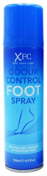 Dezodorant do stóp w sprayu neutralizujący nieprzyjemne zapachy XPEL 150ml