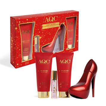 Elegancki zestaw prezentowy kosmetyków dla kobiet Red Edition AQC