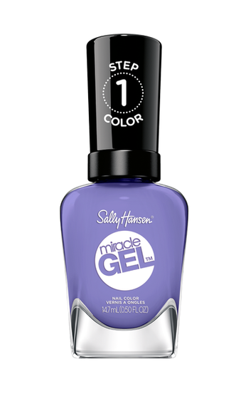 Fioletowy lakier Miracle Gel 607 Knowledge is Flower Sally Hansen 14,7 ml