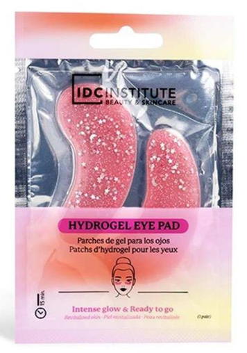 Hydrożelowe brokatowe płatki pod oczy różowe IDC INSTITUTE 6 g