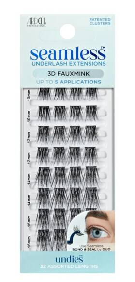 Kępki rzęs przedłużanie makijaż oczu Seamless 3D Fauxmink Ardell 1szt