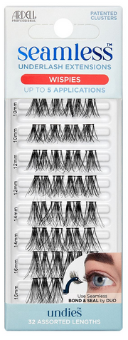 Kępki rzęs przedłużanie makijaż oczu Seamless Eyelashes Wispies Ardell 1szt