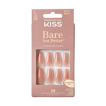 Kiss sztuczne paznokcie Bare but Better L BN03C