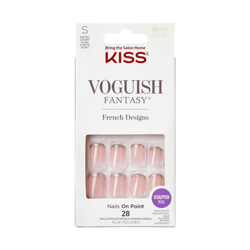 Kiss sztuczne paznokcie Voguish Fantasy French S
