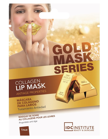 Kolagenowa złota maska na usta antiage IDC INSTITUTE 8 g