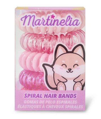 Kolorowe gumki do włosów dla dzieci sprężynki MARTINELIA 5 sztuk