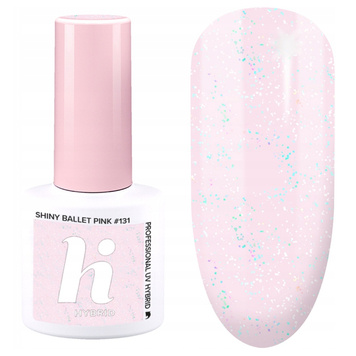 Lakier hybrydowy do paznokci  #131 hi hybrid Shiny Ballet Pink 5ml