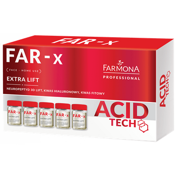 Liftingujące ampułki do twarzy Extra Lift Acid Tech Farmona 5x5 ml