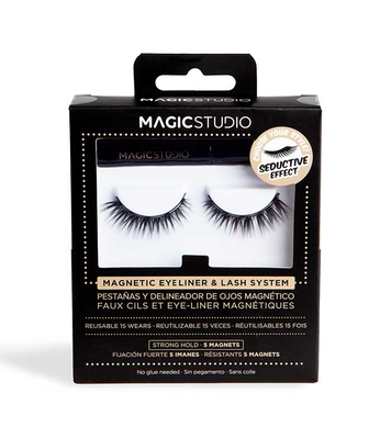 MAGIC STUDIO MAGNETIC Efekt uwodzicielski Rzęsy magnetyczne + eyeliner