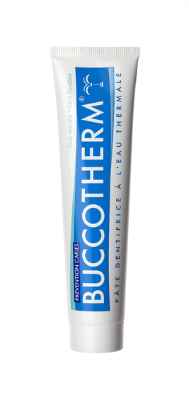 Miętowa ochronna pasta do zębów z wodą termalną Buccotherm 75 ml