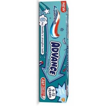 Miętowa pasta do zębów dla dzieci 9-12 lat Advance Aquafresh 75 ml