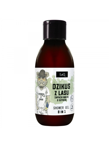 Naturalny wegański żel do mycia ciała i rąk Dzikus z lasu Shots LaQ 100 ml