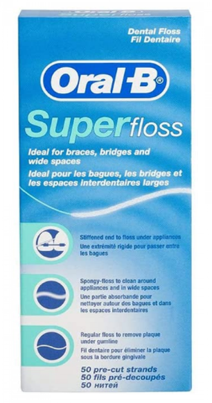Nić dentystyczna Superfloss Oral-B
