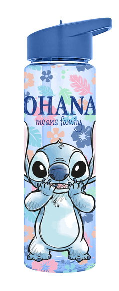 Niebieska butelka na wodę dla dzieci Lilo i Stitch Kids Euroswan 600ml