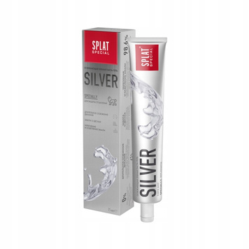 Odświeżająca pasta do zębów bez fluoru Special Silver Splat 75 ml