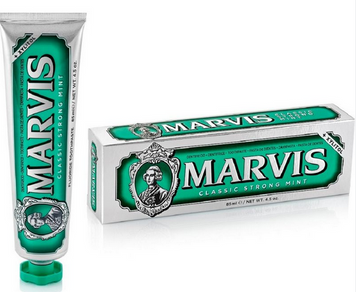 Odświeżająca pasta do zębów mocna mięta Strong Mint Toothpaste Marvis 85 ml