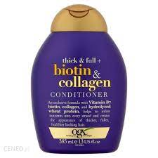 Odżywka do włosów Kolagen Biotyna OGX 385 ml