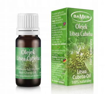 Olejek eteryczny 100% naturalny do aromaterapii Litsea Cubeba Bamer 7 ml