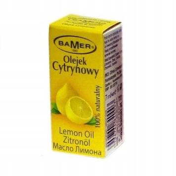 Olejek eteryczny Cytrynowy 7 ml BAMER