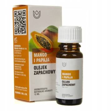 Olejek zapachowy eteryczny Mango i Papaja N-A 12 ml