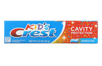 Owocowa pasta do zębów dla dzieci bez cukru Cavity Kids Crest 62 g