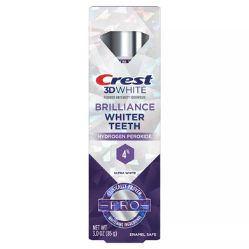 PASTA CREST 3D WHITE BRILLIANCE WHITER TEETH 85g