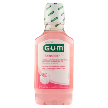 Płyn do płukania jamy ustnej na nadwrażliwość SensiVital+ GUM Sunstar 300ml