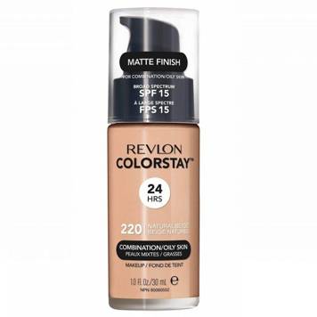 Revlon ColorStay Podkład do Cery Tłustej/Mieszanej 220 - Matowe Wykończenie - 30 ml