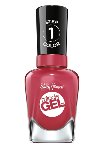 Różowy lakier do paznokci Miracle Gel 256 Proper P-rose Sally Hansen 14,7ml