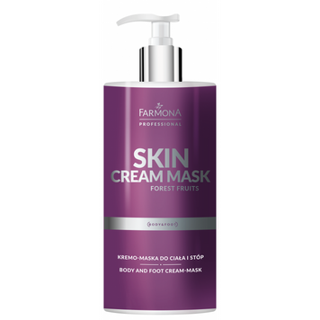 SKIN CREAM MASK FOREST FRUITS Kremo-maska do ciała i stóp Farmona 500 ml