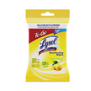 Ściereczki czyszczące antybakteryjne Lemon&Lime Blossom x15 Lysol