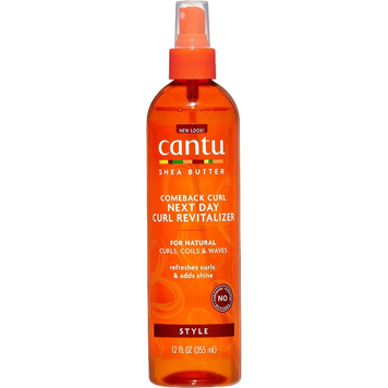 Spray mgiełka do reanimacji włosów kręconych Curl Revitalizer CANTU 355 ml