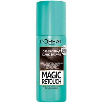 Spray na odrosty magic retouch ciemny brąz L'Oreal 75 ml