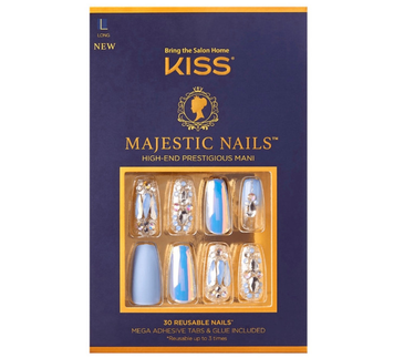 Sztuczne paznokcie Majestic Nails My Jewel Kiss 30 szt