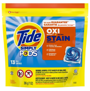 Uniwersalne kapsułki do prania Simply Oxi Refreshing Breeze Tide x 13