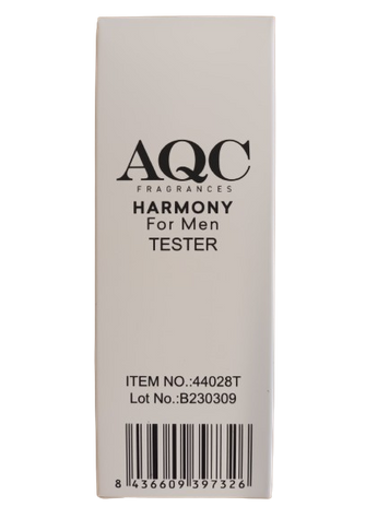 Woda perfumowana tester kosmetyki męskie dla mężczyzn Harmony AQC 15ml