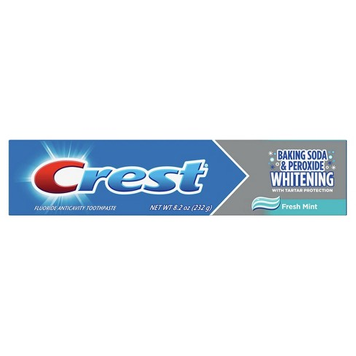 Wybielająca pasta do zębów Baking Soda&Peroxide Fresh Mint Crest 232 g