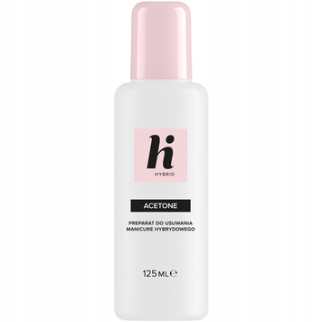 Zmywacz do lakieru hybrydowego aceton kosmetyczny Hi Hybrid Acetone 125 ml