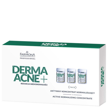 Aktywny koncentrat normalizujący Derma Acne+ Farmona 5x5 ml