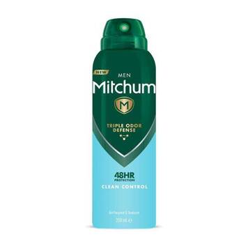Antyperspirant w sprayu dla mężczyzn Mitchum Clean Control 200ml