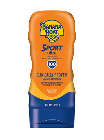 Balsam do opalania z filtrem UVA/ UVB BANANA BOAT SPF 100 SPORT 118 ml