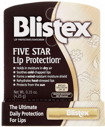 Blistex Five Star Lip Protection SPF 30 Nawilżający Balsam do Ust 4.25g