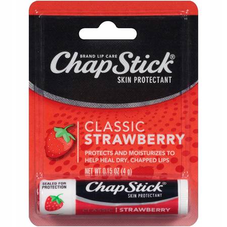 CHAPSTICK Balsam Strawberry Truskawka 4 g