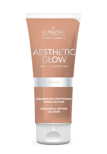 Ceramidowo-peptydowa maska żelowa Aesthetic Glow Farmona Professional 200ml