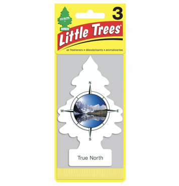 Choinka zapachowa do samochodu True North Little Trees 3PAK