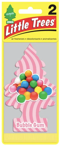 Choinki zapachowe Bubble Gum Guma Balonowa x2