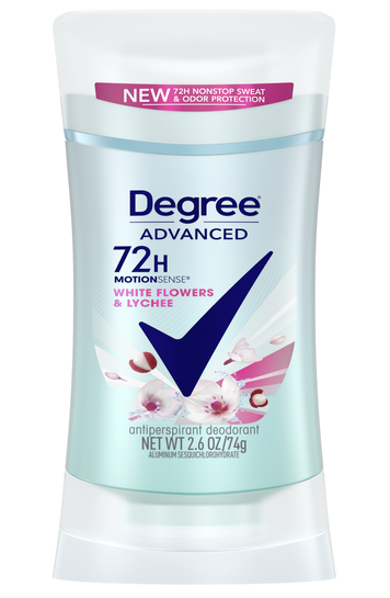 DEGREE dezodorant sztyft WHITE FLOWERS&LYCHEE 74g