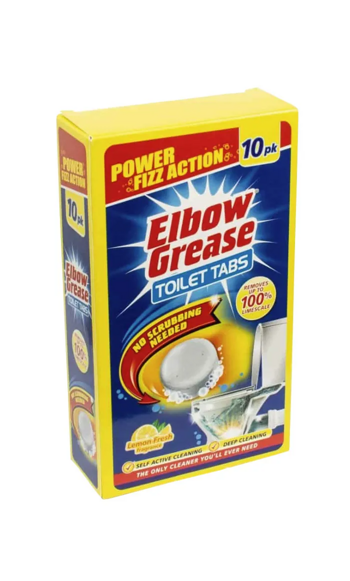 ELBOW GREASE TOILET Tabletki do czyszczenia toalety Cytryna 10 szt