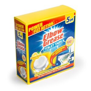 ELBOW GREASE TOILET Tabletki do czyszczenia toalety Cytryna 5 szt