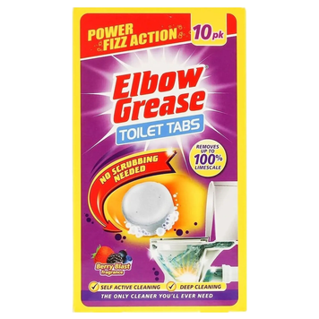 ELBOW GREASE TOILET Tabletki do czyszczenia toalety Owoce leśne 10 szt